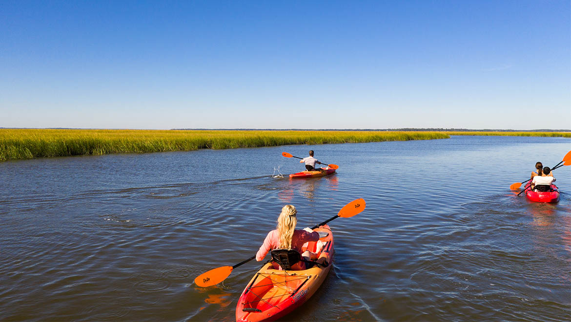 Kayaking at  .