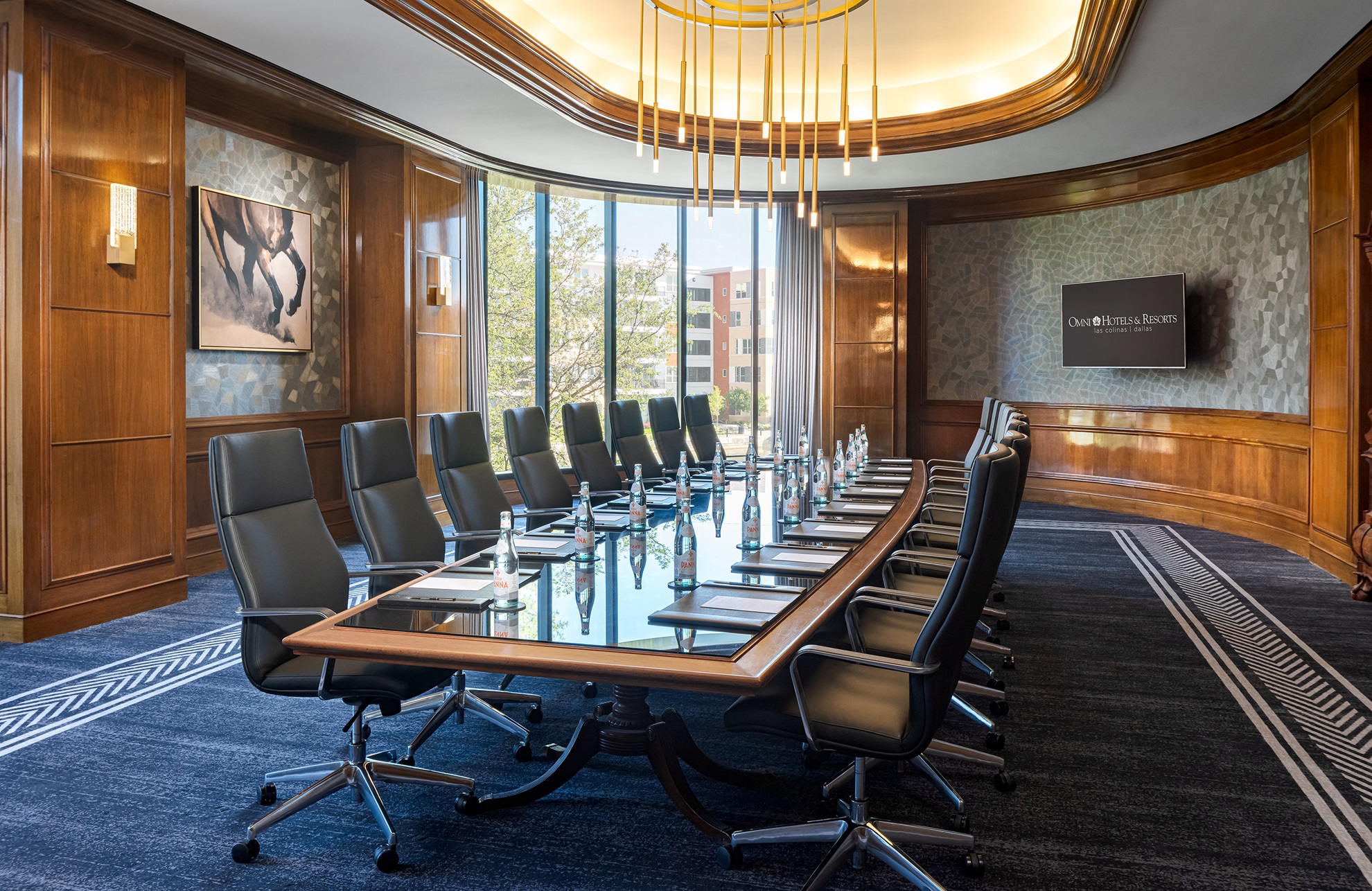 Boardroom meeting space