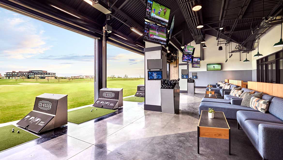 Ice House Golf Hitting Bay
