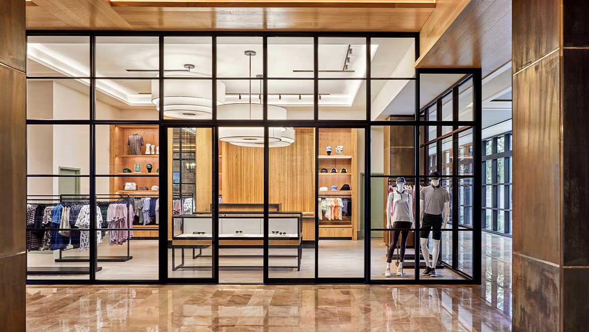 The Collective Green retail store display