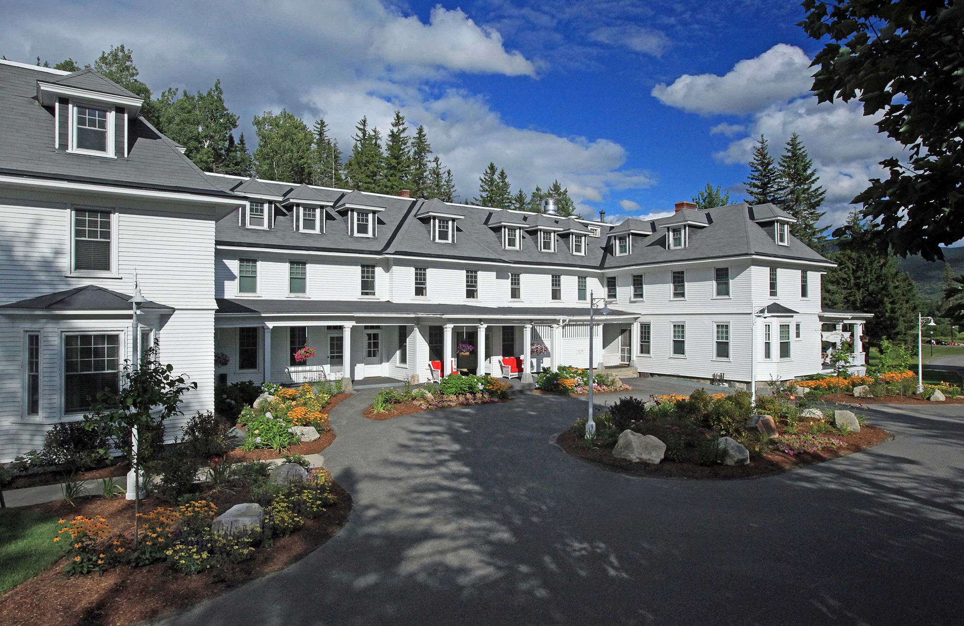 Exterior of the hotel