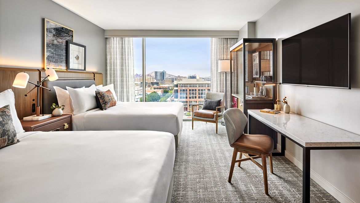 Queen/Queen Guest Room - Omni Tempe Hotel at ASU