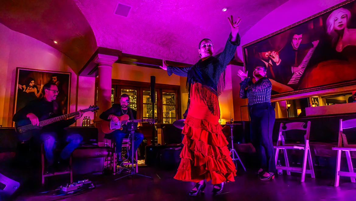 Flamenco dancers