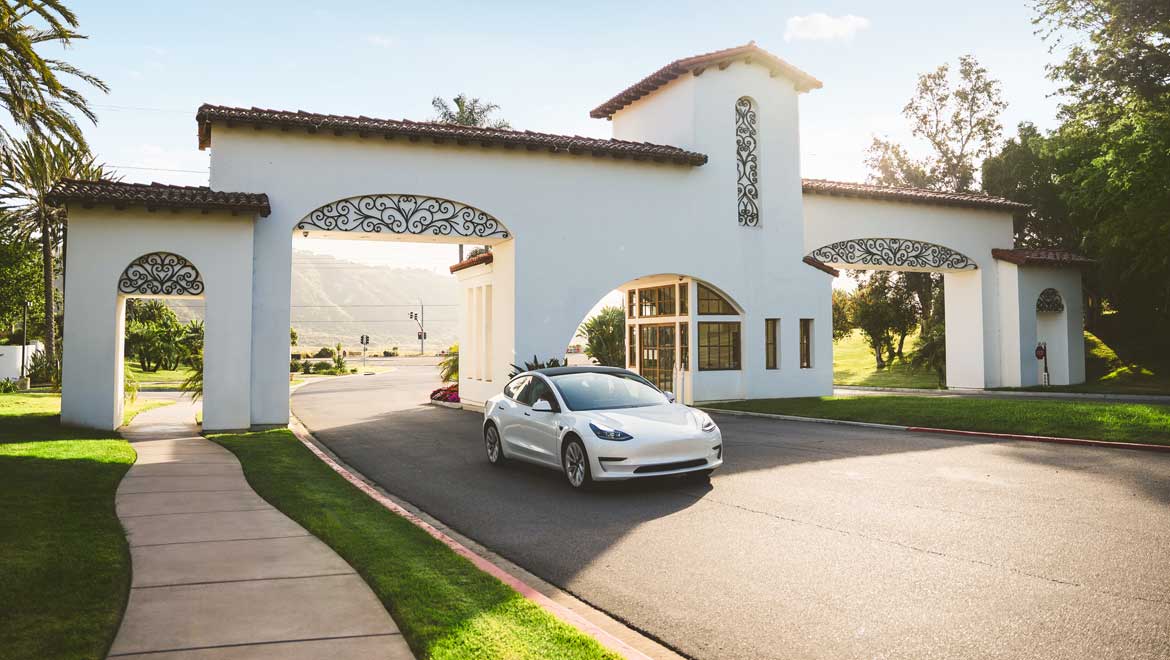 Gate house at La Costa