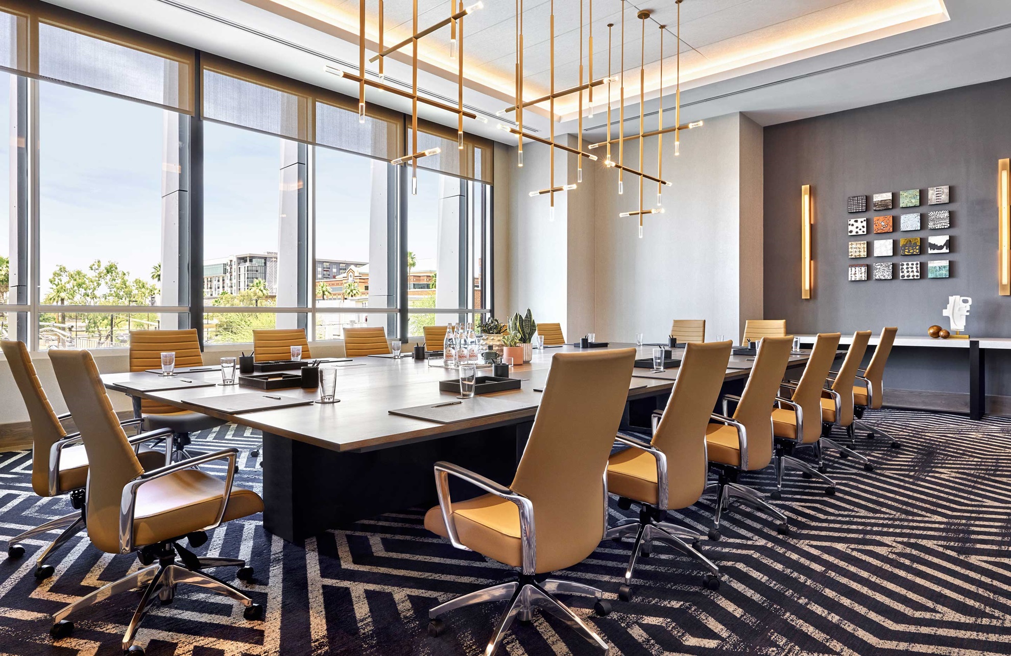 Meeting room with view.