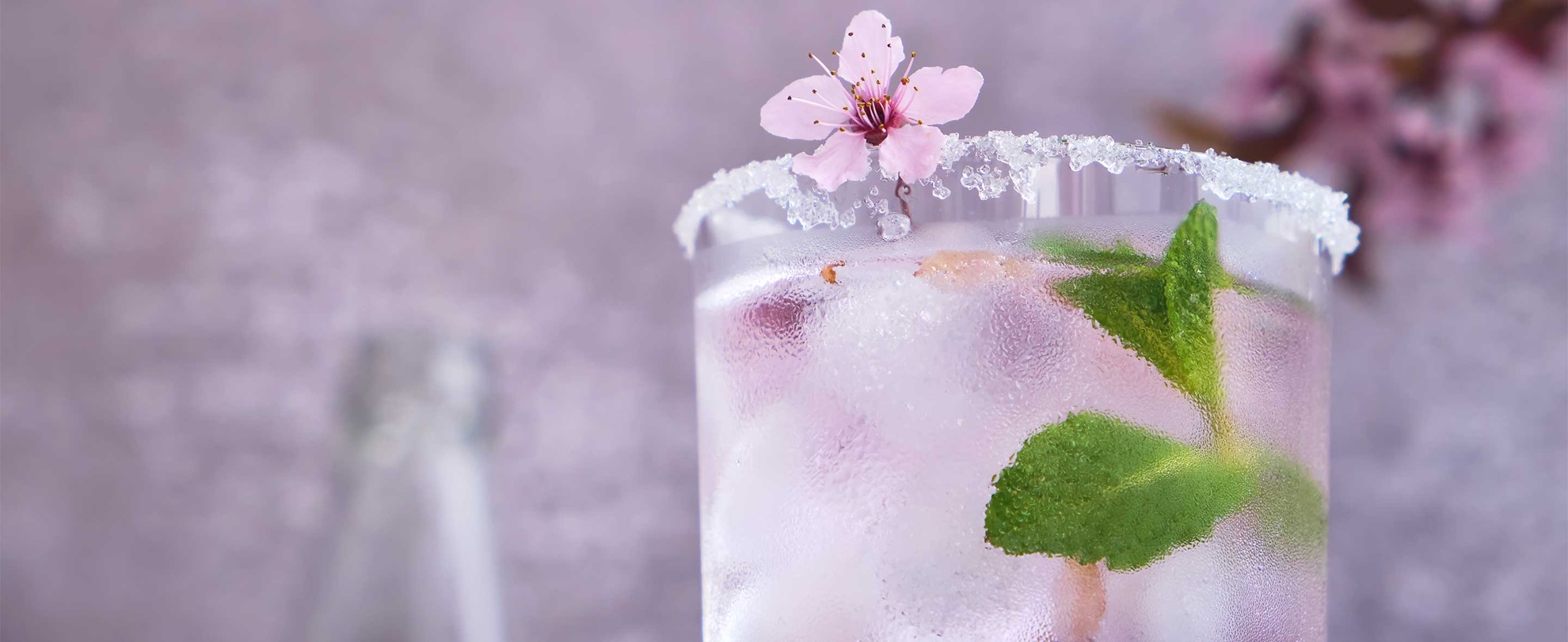 Cherry blossom cocktail